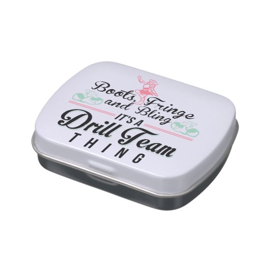 It's a Drill Team Thing Candy Tin (Side)
