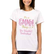 It's A Emma Thing Pink Gold Women Gift