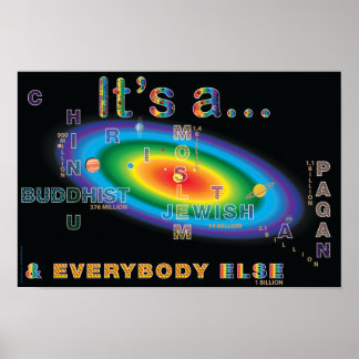 Its a Everybody World Poster