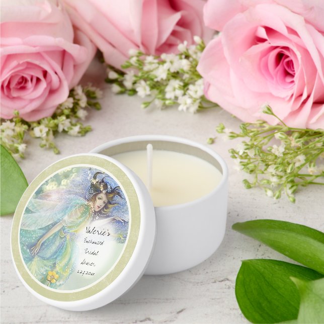 It's a Fairy Happy Bridal Shower Mini Candle Favors (Insitu (Wedding))