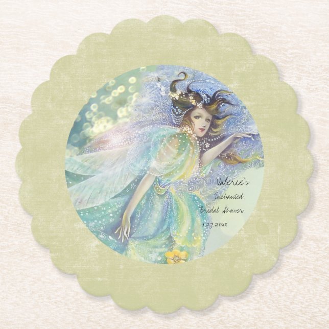 It's a Fairy Happy Event Paper Coaster (Front)
