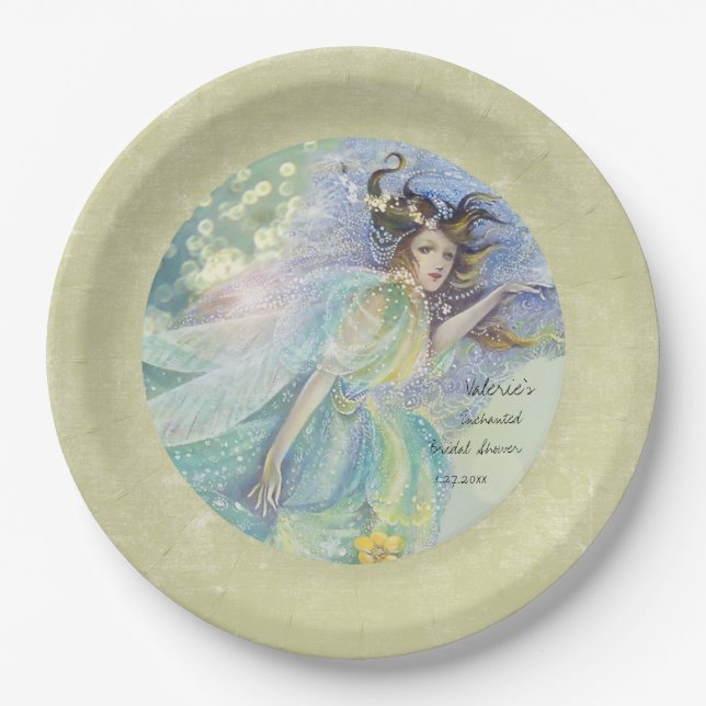 It's a Fairy Happy Event Paper Plates (Front)