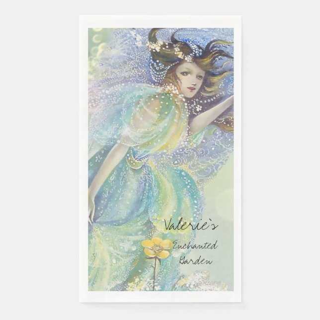It's a Fairy Happy Place Paper Guest Towels (Front)