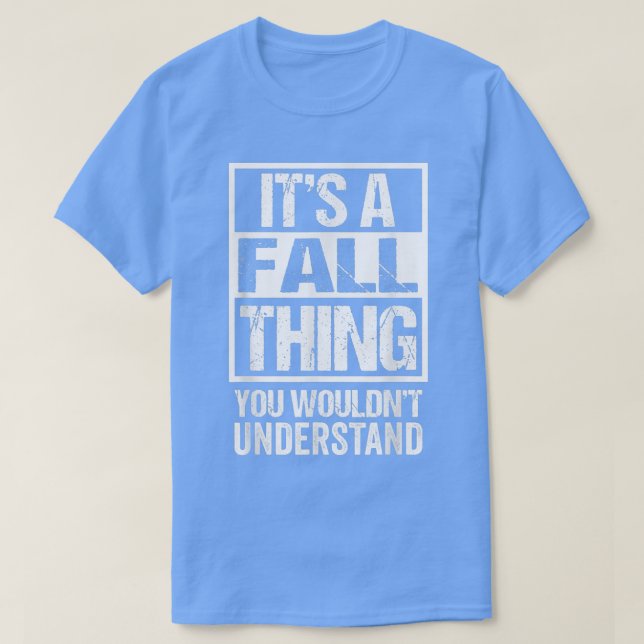 Its A Fall Thing You Wouldnt Understand Autumn Sea T-Shirt (Design Front)
