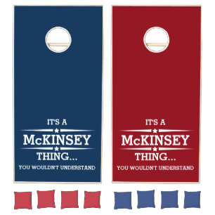 It's a Family Thing Cornhole Set