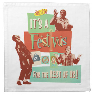 It's a Festivus for the Rest of Us Cloth Napkin