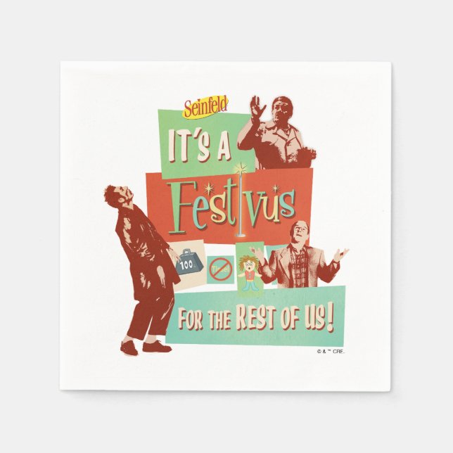 It's a Festivus for the Rest of Us Napkins (Front)