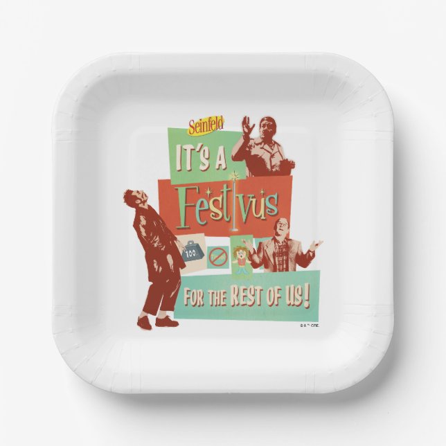 It's a Festivus for the Rest of Us Paper Plates (Front)