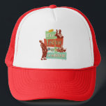 It's a Festivus for the Rest of Us Trucker Hat<br><div class="desc">Celebrate the holiday season on your own terms with this vibrant Festivus graphic! Inspired by the classic Seinfeld episode "The Strike, " this design captures the hilarious spirit of the holiday created by Frank Costanza as a "hates-all" alternative to the commercialized season. Featuring a retro, collage-style aesthetic, this graphic includes...</div>