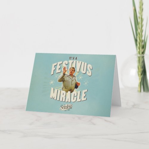 It's a Festivus Miracle Card