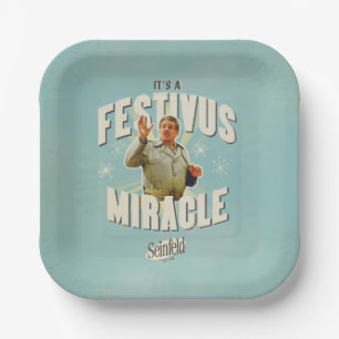 It's a Festivus Miracle Paper Plates