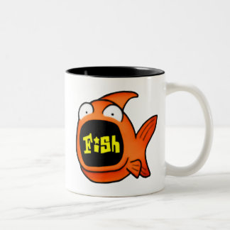 It's A Fish Two-Tone Coffee Mug
