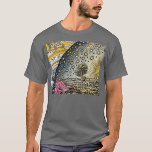 It's a Flat Earth After All Flammarion Woodcut Tee