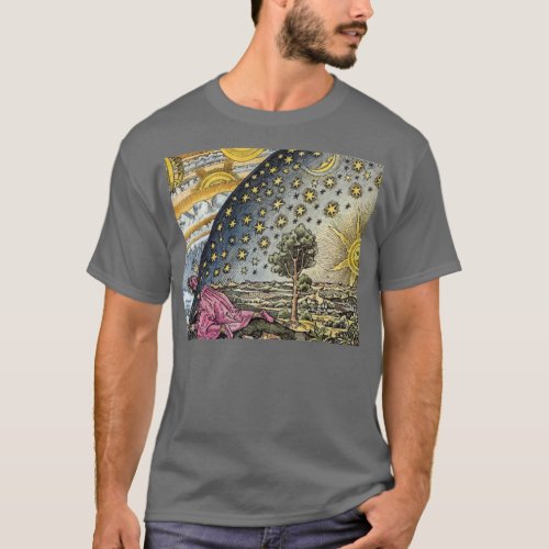 Its a Flat Earth After All Flammarion Woodcut Tee