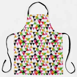 It's a fractal party! This vibrant colored vintage Apron