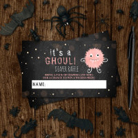 It's A Ghoul! Little Monster Halloween Baby Shower