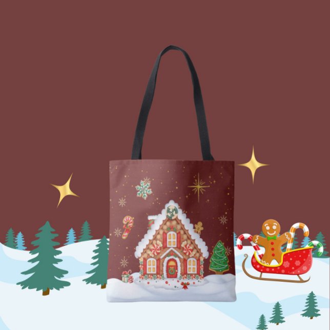 It's a Gingerbread Kind of Christmas Tote Bag (Creator Uploaded)