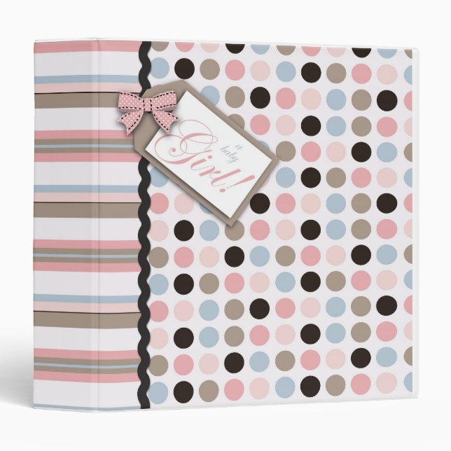 It's a Girl 1.5 Binder (Front/Spine)