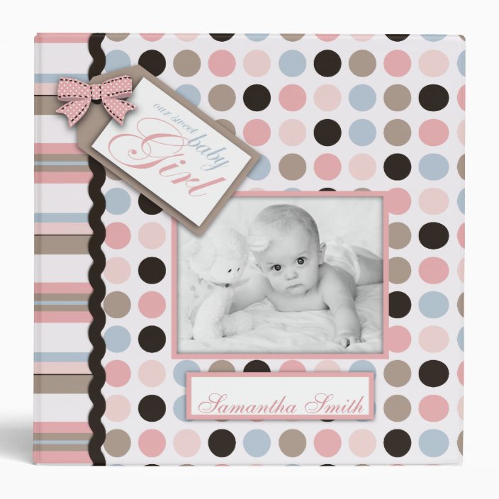 It's A Girl 2in Binder B | Zazzle.com