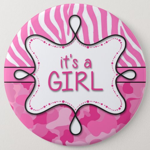 Its a Girl Announcement Pin 3