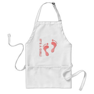 It's A Girl Apron! Adult Apron