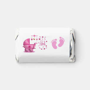 It's a Girl Baby Shower  Hershey's Miniatures