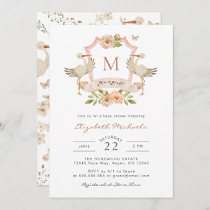 It's A Girl! Baby Shower Invitation