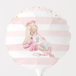 It's a Girl Beautiful Ballerina Baby Shower Balloon