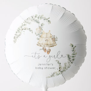 Its a girl boho nursery vintage girl outfit balloon