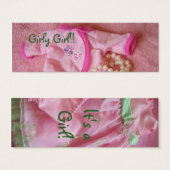 It's a Girl Bookmarks (Front & Back)