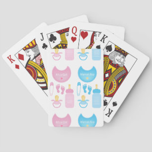 its a girl boy poker cards