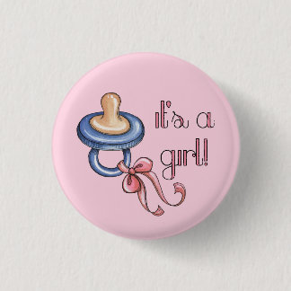 It's a Girl! Button