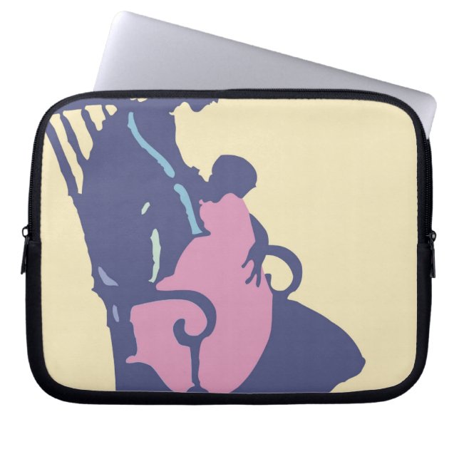 <It's a Girl> by Steve Collier Laptop Sleeve (Front)