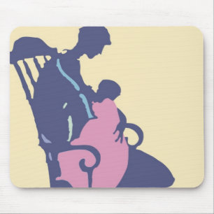 <It's a Girl> by Steve Collier Mouse Pad