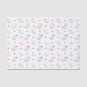 It's a Girl: Cute Duck Pattern  Tissue Paper