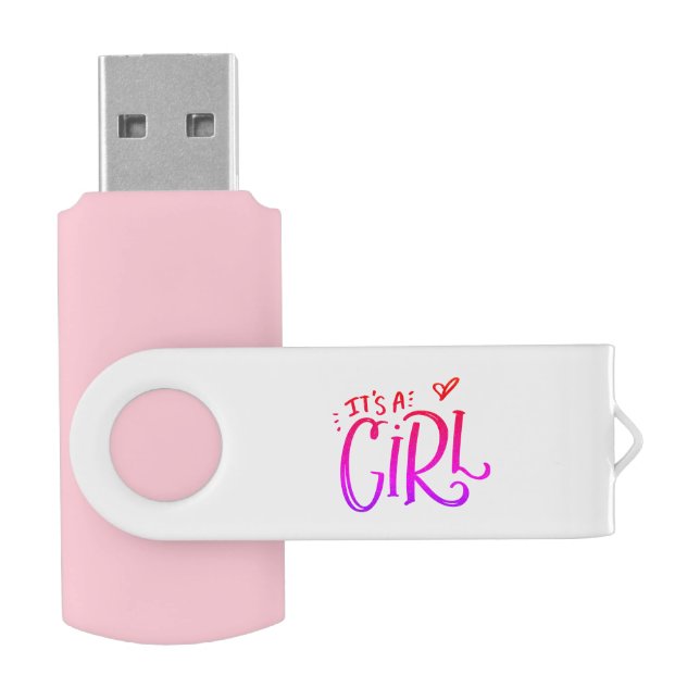 It's a Girl Flash Drive (Opened)