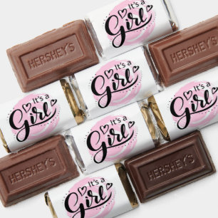 It's a Girl Hershey's Miniatures
