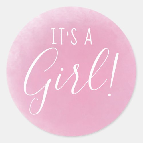 Its a Girl Hospital Stickers Gender Reveal Guess