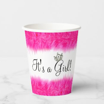 It's A Girl! - Let The "funds" Begin! Coffee Mug Paper Cups by LadyDenise at Zazzle