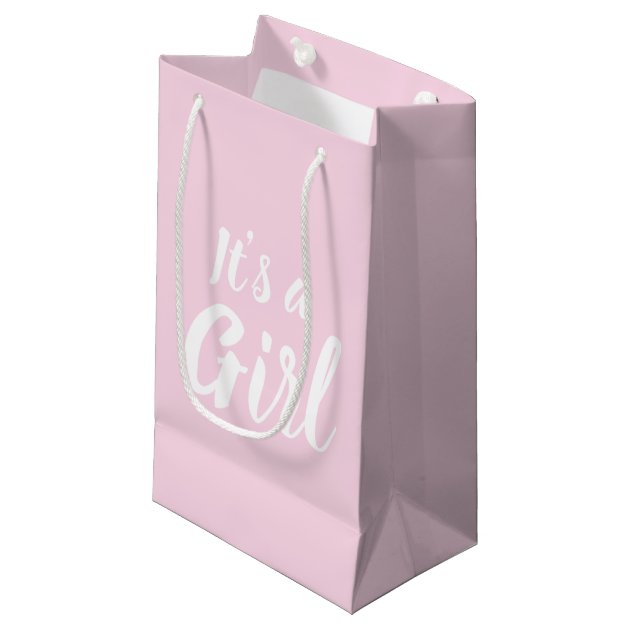 Light Pink Gingham Gift Bags (3 Sizes) | Gift Wrap | Presents