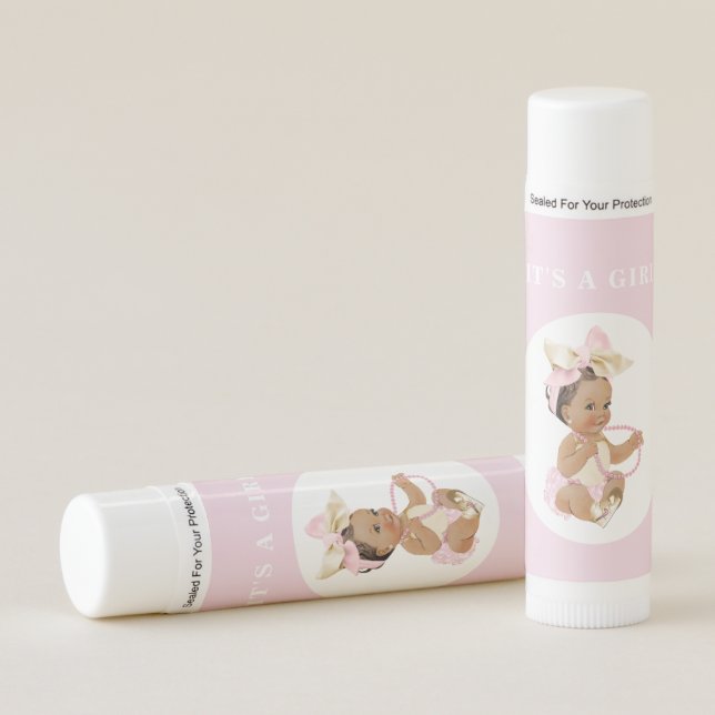 It's a girl lip balm favor (Front)