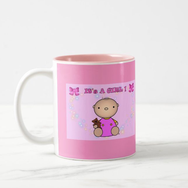 It's A Girl Mug (Left)