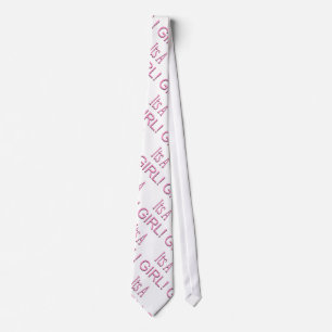Its A Girl Neck Tie