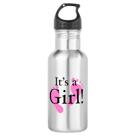 It's A Girl - Newborn, Baby, Baby Shower Water Bottle