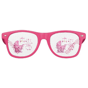 It's A Girl Party Retro Sunglasses