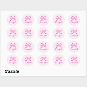 Pink Bow Stickers - 500 Results
