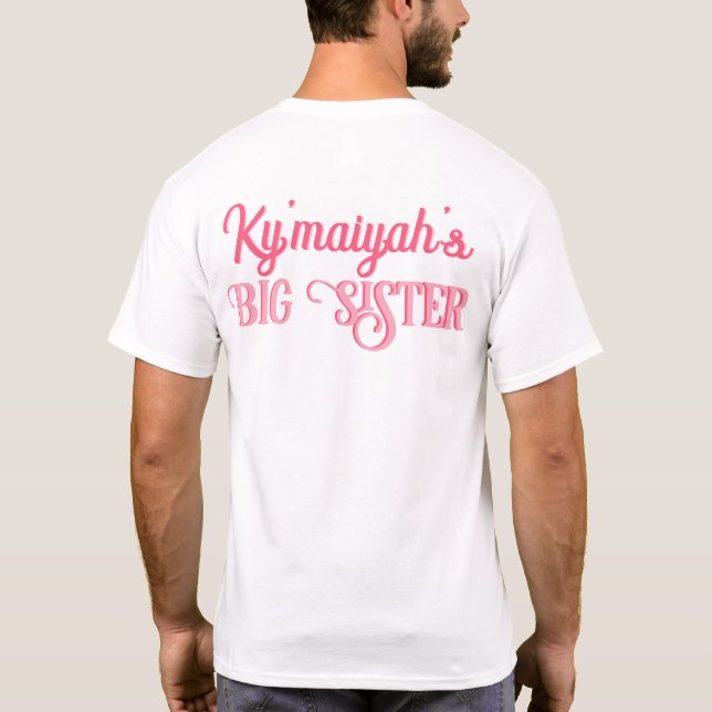 Pink Baby Shower Family Shirts It's A Girl Pink Gold Ethnic Baby