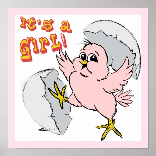 It's a Girl! Poster (Front)