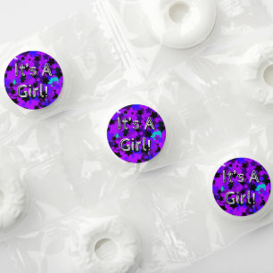 It's A Girl! Purple Stars Life Saver® Mints