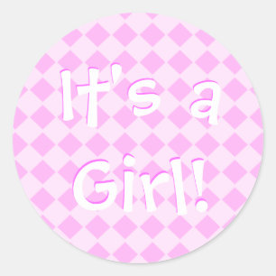 Its a girl stickers